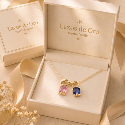 Colgante Abuela y Nietos personalizado